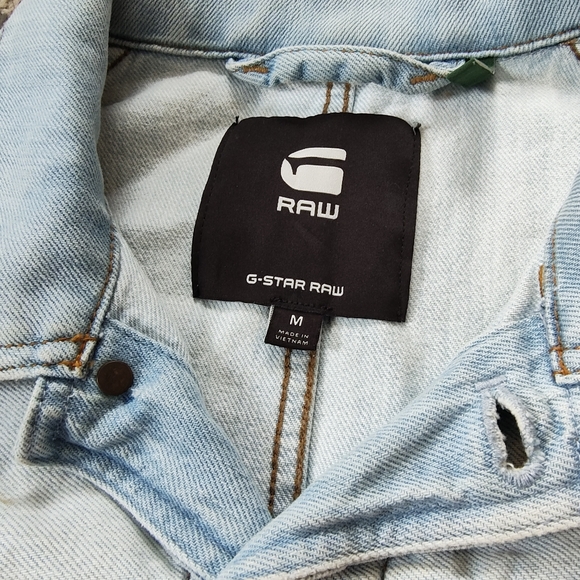 G-Star Raw D-Staq Denim Jacket Size Medium - Picture 10 of 14